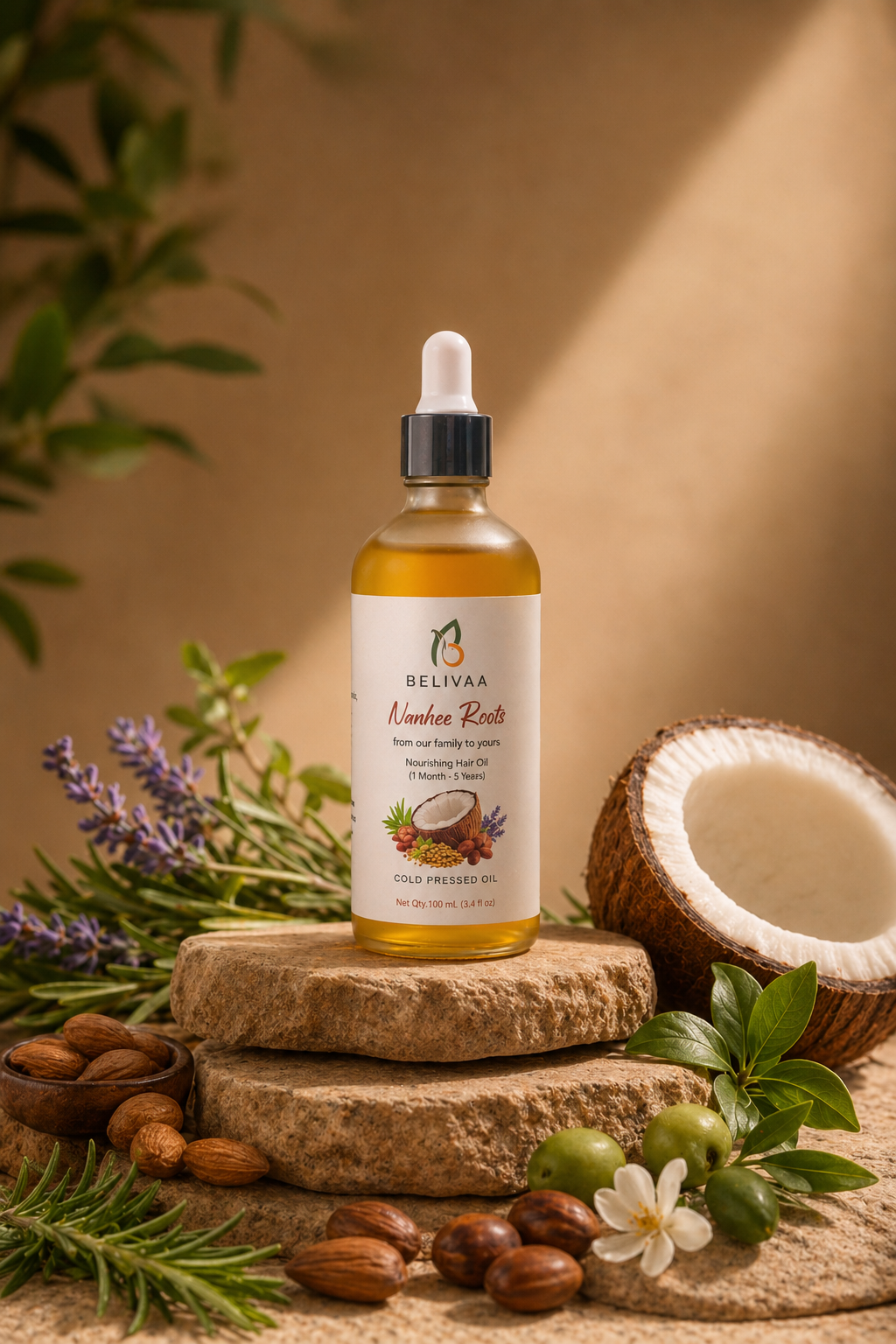 Nanhee Roots Baby Hair Oil (1 Month – 5 Years)
