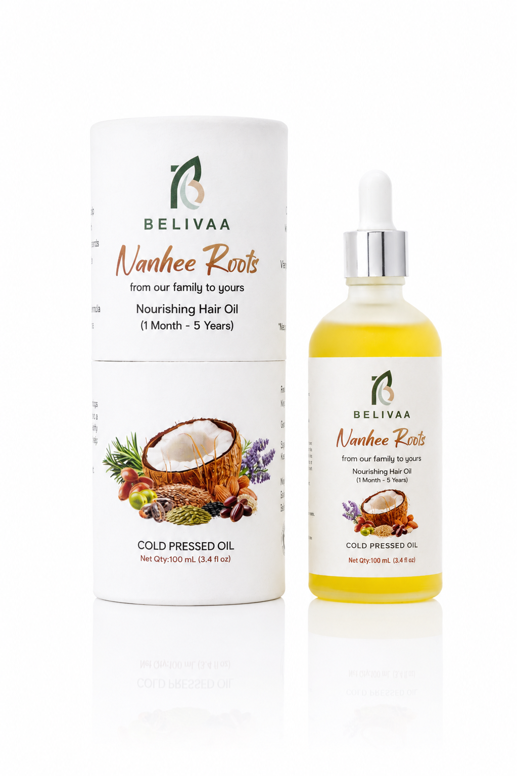 Nanhee Roots Baby Hair Oil (1 Month – 5 Years)