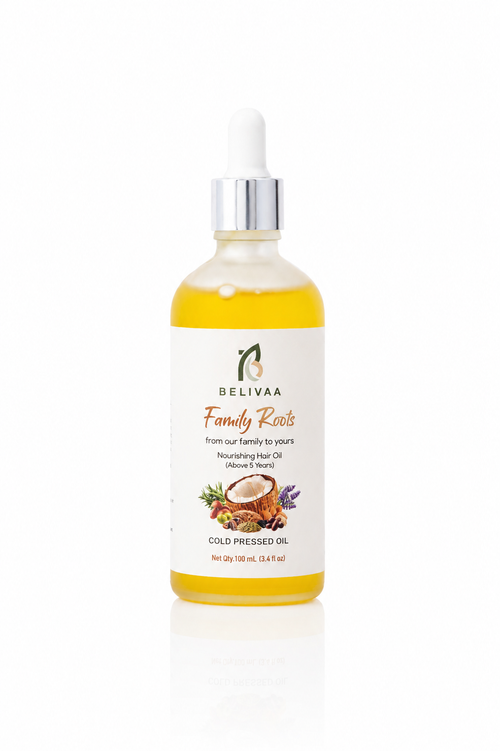 BELIVAA Family Roots – Nourishing Hair Oil (Above 5 Years)